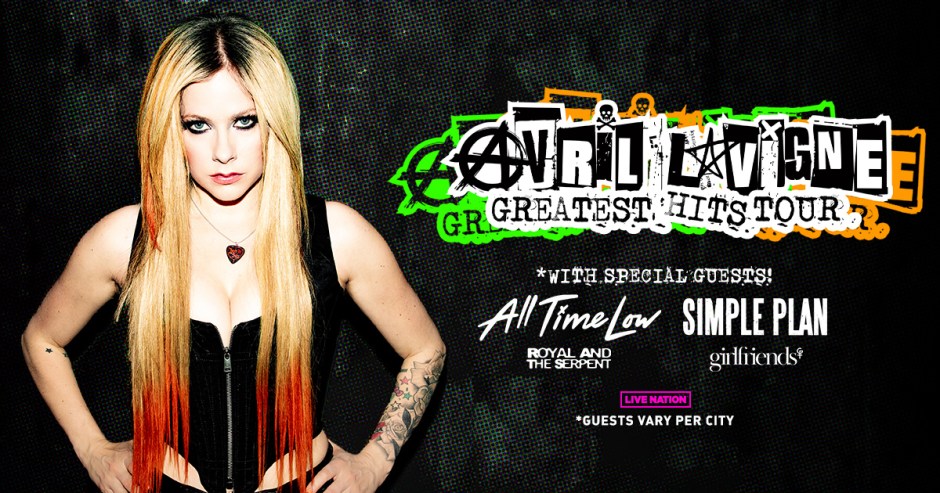 Avril Lavigne: The Greatest Hits Tour 2024 with Simple Plan and All Time Low
