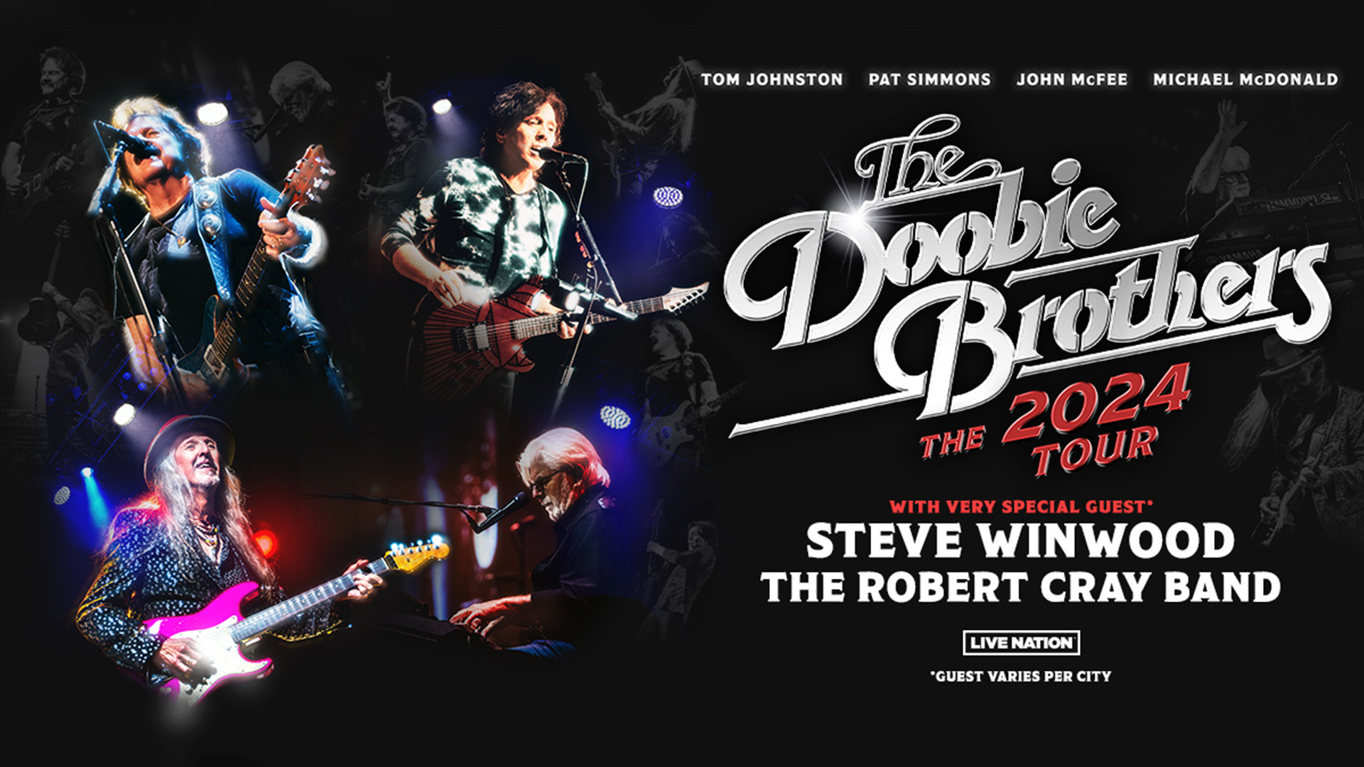 The Doobie Brothers - The Tour 2024 - 16x9