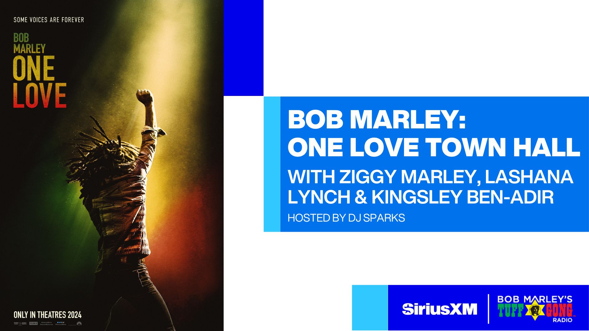 SiriusXM Bob Marley One Love Town Hall