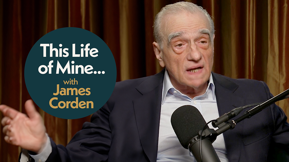 Martin Scorsese on this life of mine with james corden