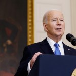 Photo of Joe Biden delivering a speech.
