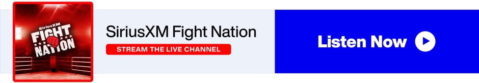 SiriusXM Fight Nation - Stream the Live Channel - Listen Now banner