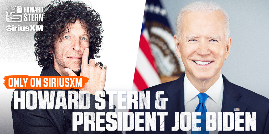 Howard Stern & President Joe Biden - Only on SiriusXM