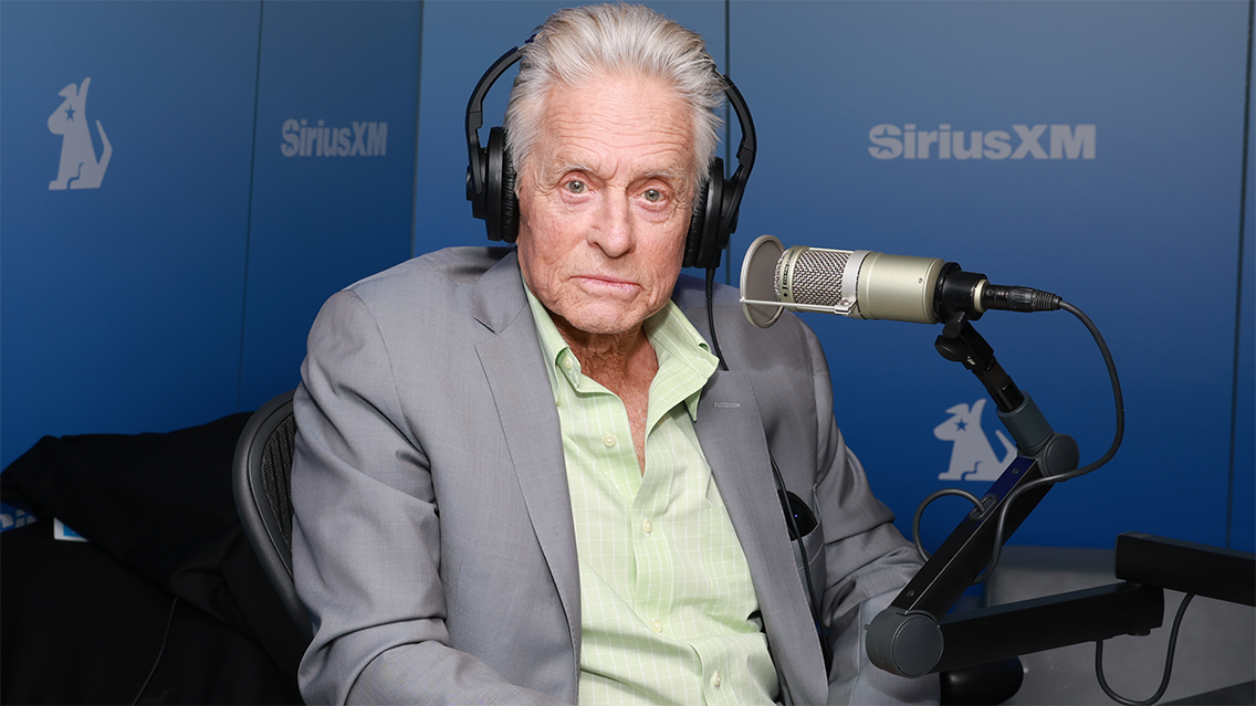 Michael Douglas appeared on SiriusXM to talk about his show "Franklin"