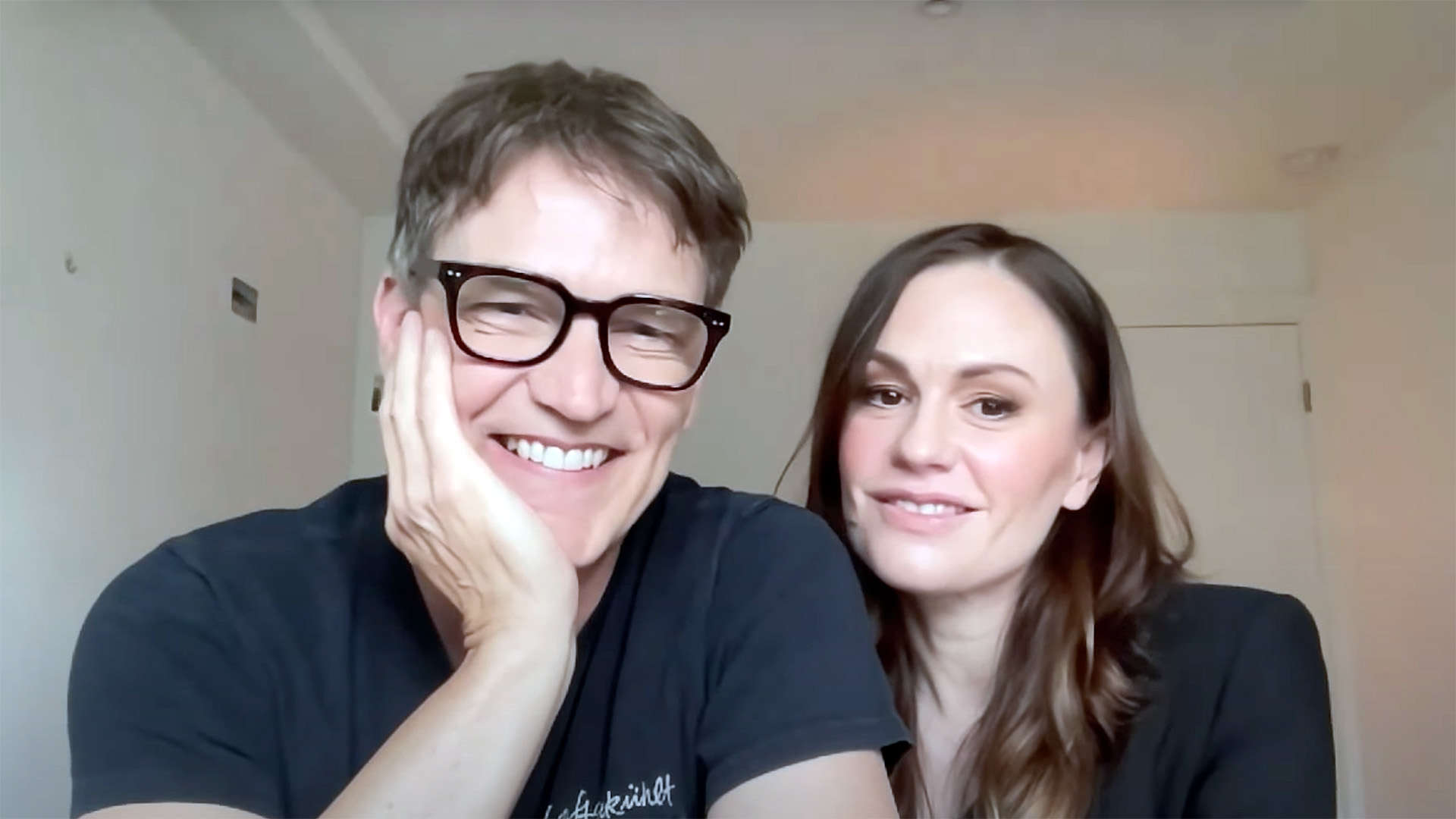 Anna Paquin and Stephen Moyer on 'The Jess Cagle Show' on SiriusXM's Radio Andy April 2024