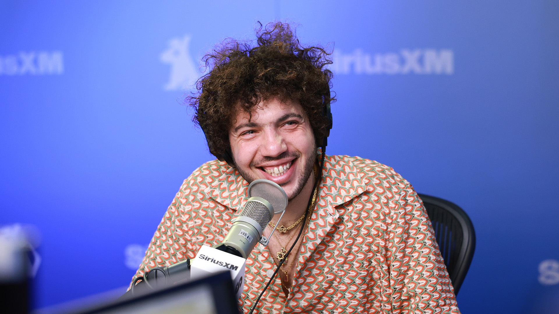 Benny Blanco at the SiriusXM Studios April 2024