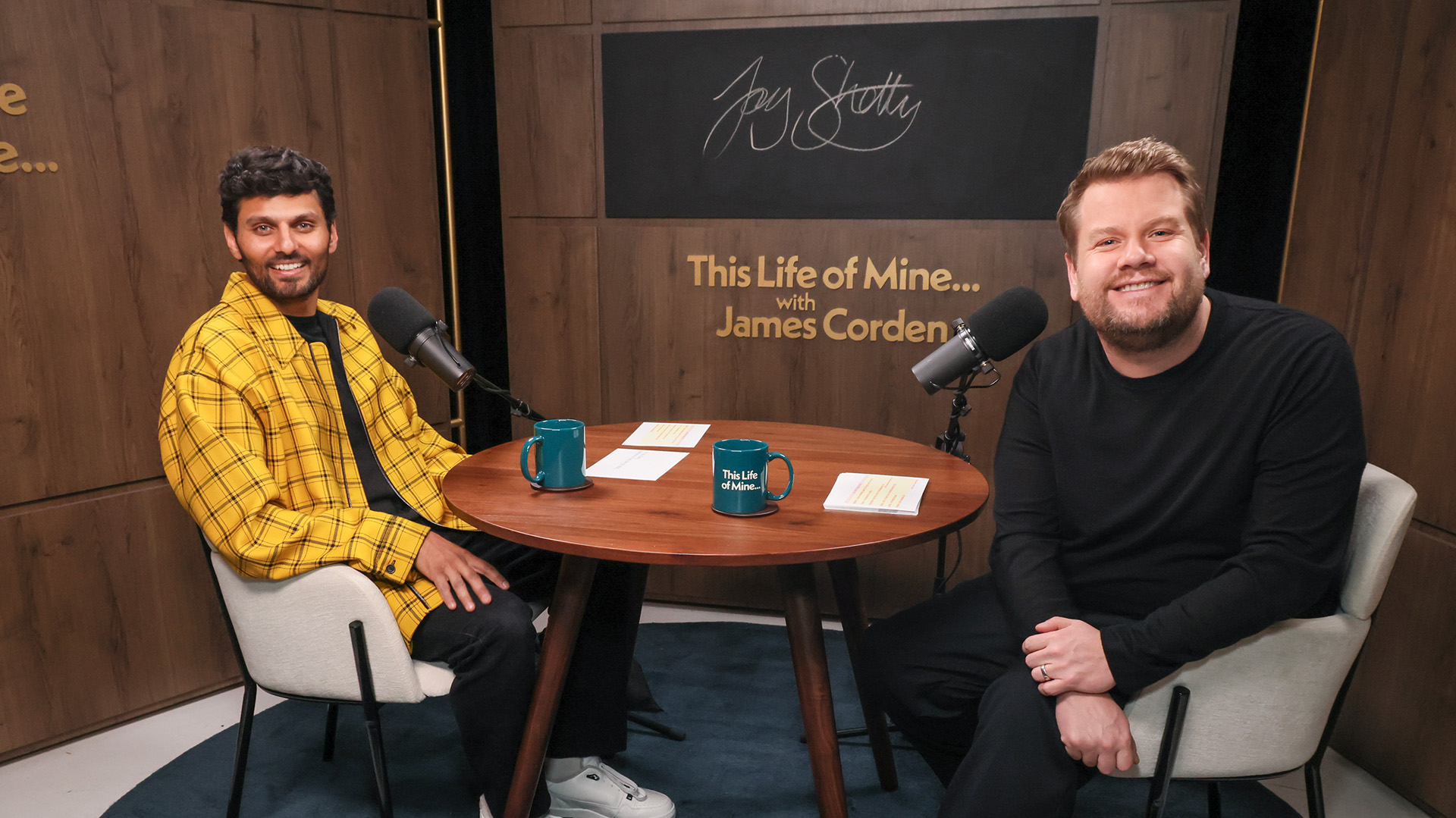 Jay Shetty Appears On SiriusXM's 'This Life Of Mine With James Corden'