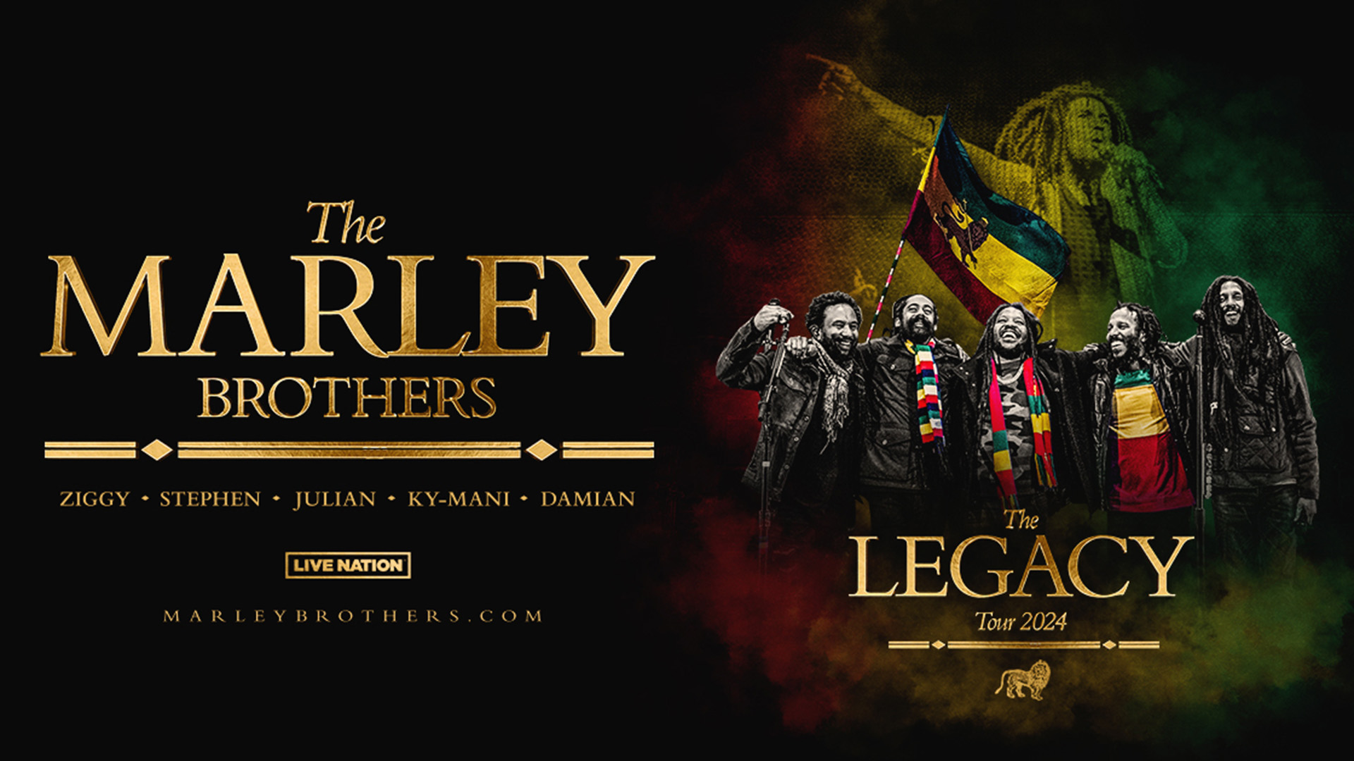 Get Presale Tickets to The Marley Brothers: The Legacy Tour