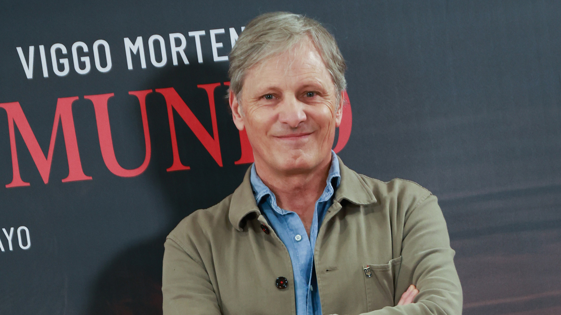 MADRID, SPAIN - MAY 08: Viggo Mortensen attends the Madrid photocall for "Hasta El Fin Del Mundo" at Hotel URSO on May 08, 2024 in Madrid, Spain. (Photo by Patricia J. Garcinuno/WireImage)