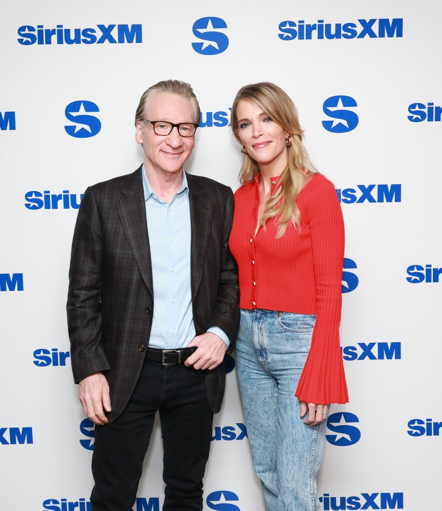 Bill Maher and Megyn Kelly at the SiriusXM Studios - 'The Megyn Kelly Show' on SiriusXM's Triumph Channel - May 2024