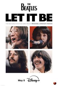 The Beatles 'Let It Be' Disney+ Film Poster