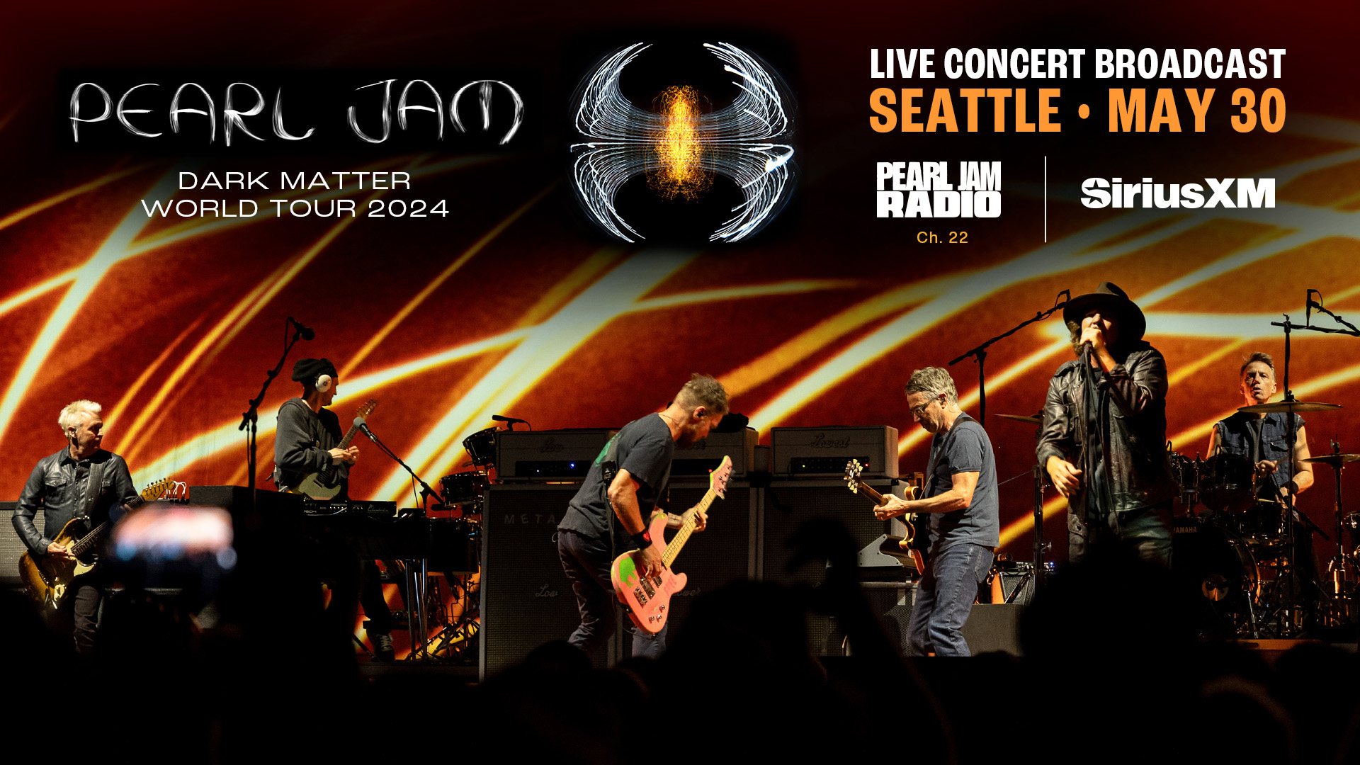 Pearl Jam Live Live Concert Broadcast May 30 on SiriusXM Pearl Jam Radio