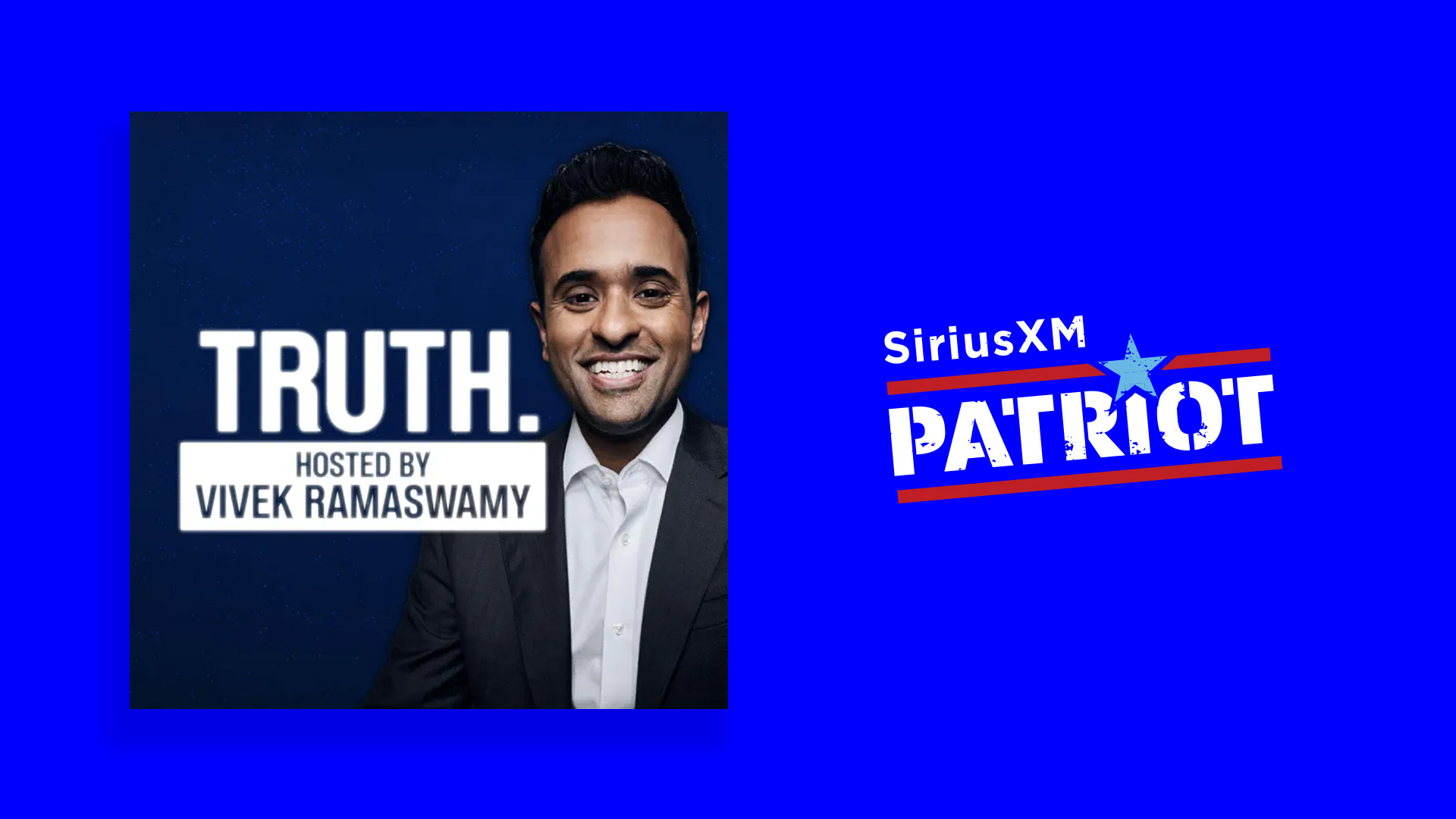 'TRUTH with Vivek Ramaswamy' Joins the SiriusXM Patriot Weekend Lineup