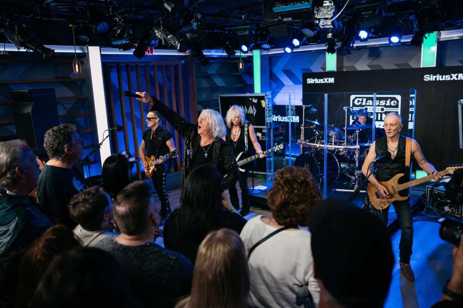 Def Leppard performs live at the SiriusXM LA Garage - June 2024