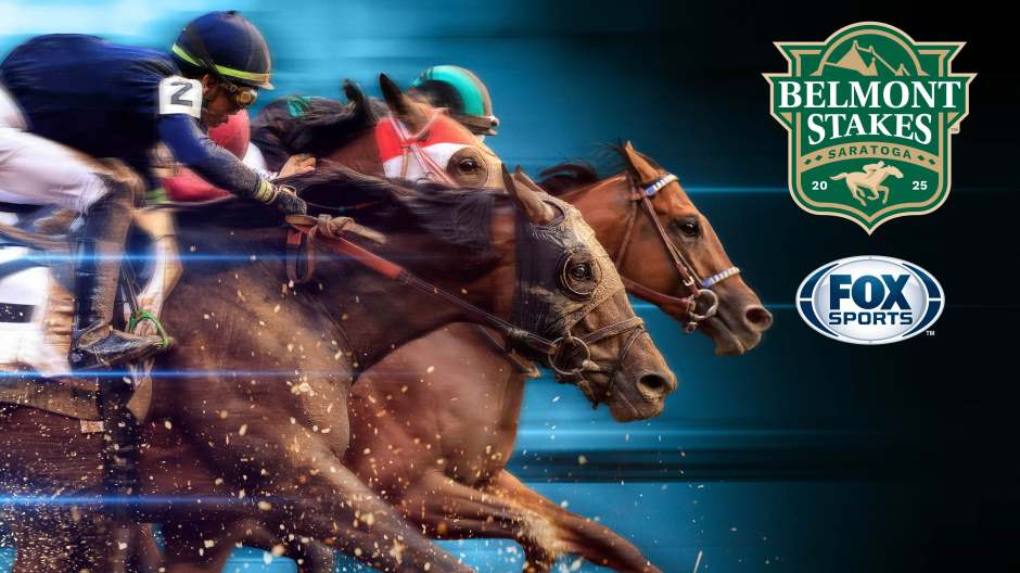 Listen to the Live Radio Broadcast of the 2025 Belmont Stakes Horse Race on SiriusXM's FOX Sports Channel