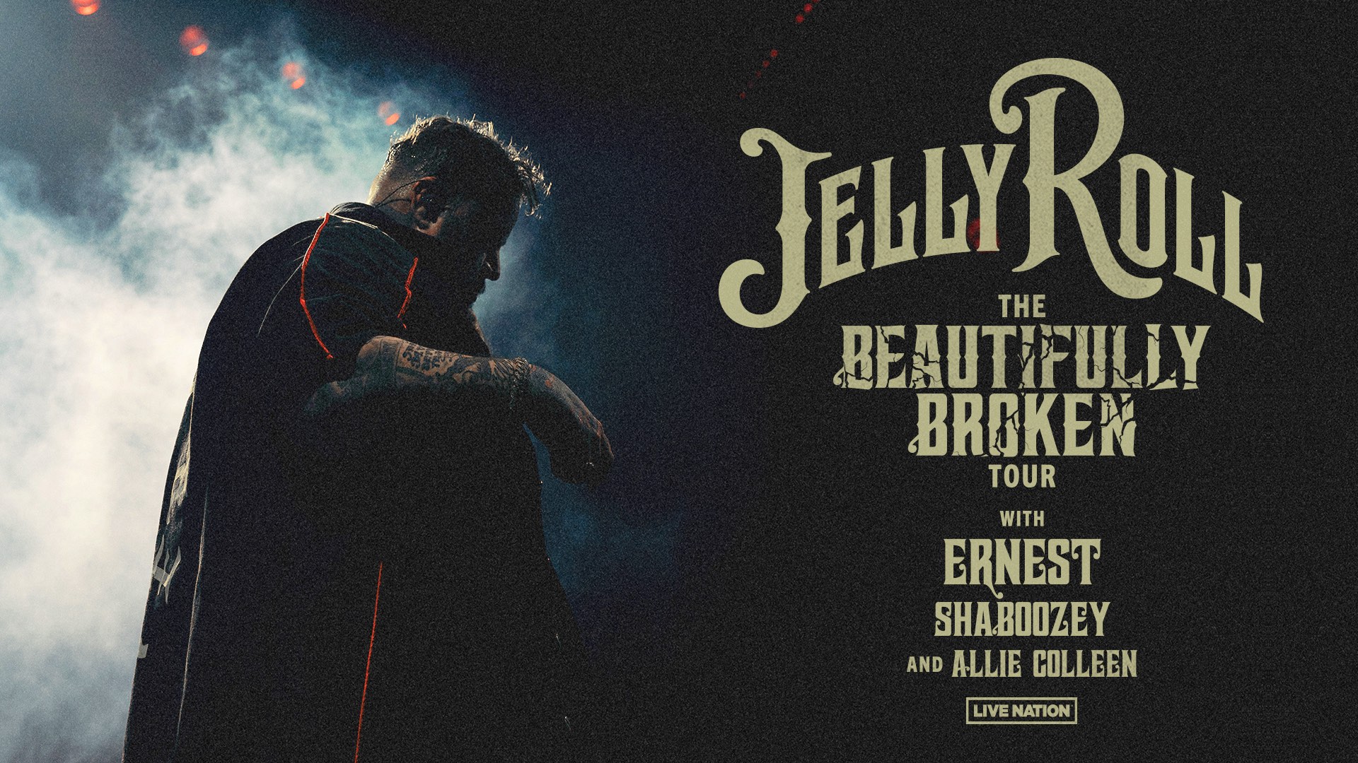Read more about the article Get your pre-sale tickets for 15 newly added dates of the Jelly Roll tour “The Beautifully Broken”