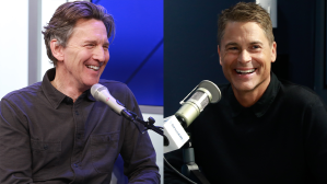 rob lowe andrew mccarthy during brat pack weekend on siriusxm 80s on 8