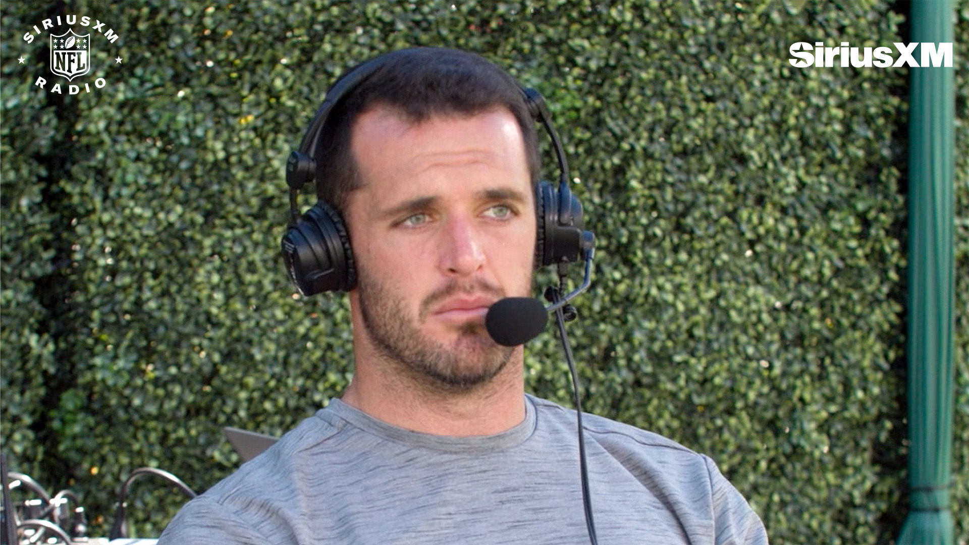 New Orleans Saints quarterback Derek Carr speaks with SiriusXM NFL Radio during training camp - July 2024