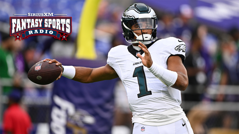 Fantasy Football Rankings with Jalen Hurts on SiriusXM Fantasy Sports Radio