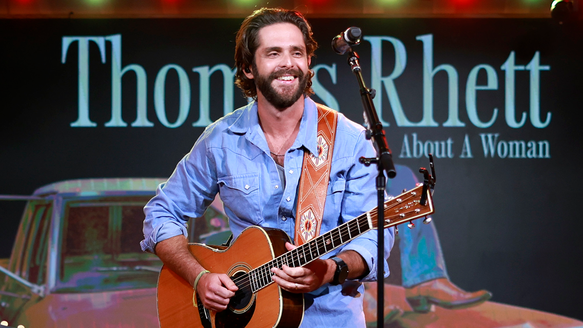 Watch Thomas Rhett Perform ‘About a Woman’ Songs SiriusXM The Highway