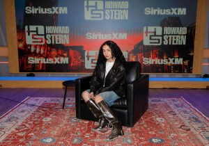 Charli XCX visits SiriusXM's 'The Howard Stern Show' at SiriusXM Studios on October 02, 2024 in Nashville, Tennessee.