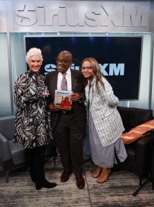 Photo of Al Roker, Anne Burrell, and Courtney Roker Laga.