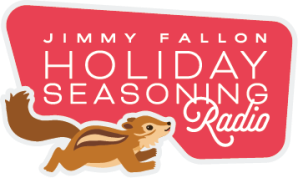 SiriusXM Jimmy Fallon Holiday Seasoning Radio - Channel Logo