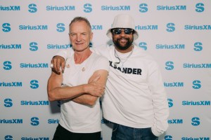 Photo of Sting and Shaggy's SiriusXM Performance