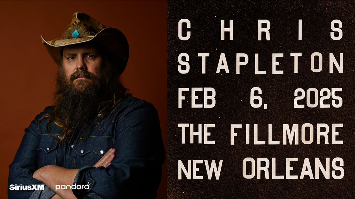 Chris Stapleton Headlines Super Bowl Weekend Show