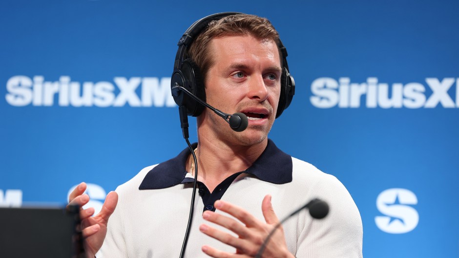 NEW ORLEANS, LOUISIANA - FEBRUARY 05: Braxton Berrios speaks on SiriusXM at Super Bowl LIX on February 05, 2025 in New Orleans, Louisiana. (Photo by Cindy Ord/Getty Images for SiriusXM)