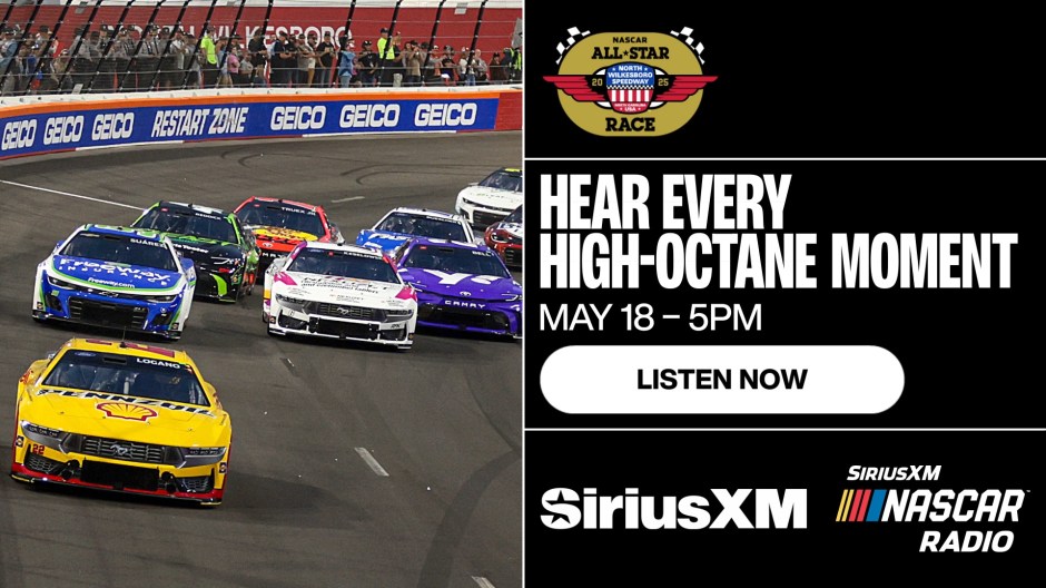 NASCAR All-Star Race: Hear every high-octane moment May 18 5pm ET on SiriusXM NASCAR Radio - 16x9