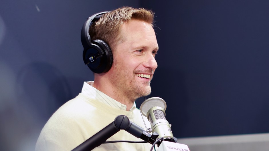 Alexander Skarsgård in the SiriusXM studios for "The Happy Hour" on TODAY Show Radio - May 14, 2025