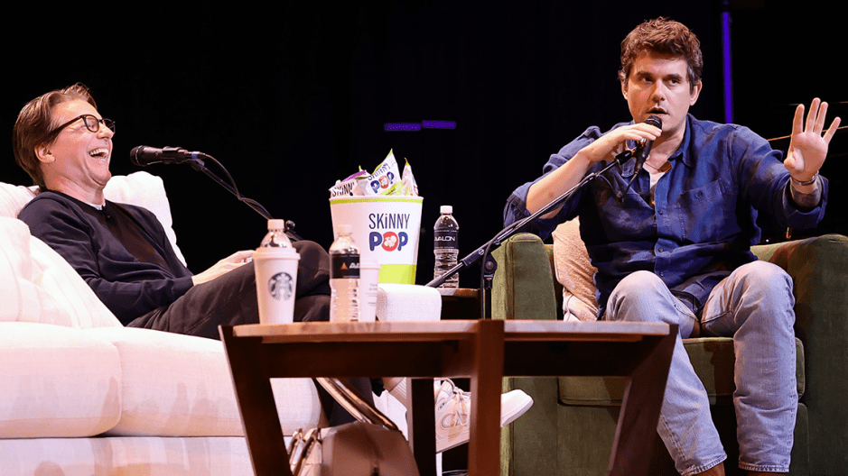 Thumbnail of Jason Bateman, Sean Hayes, John Mayer and Will Arnett at the SmartLess event for SiriusXM in Los Angeles.