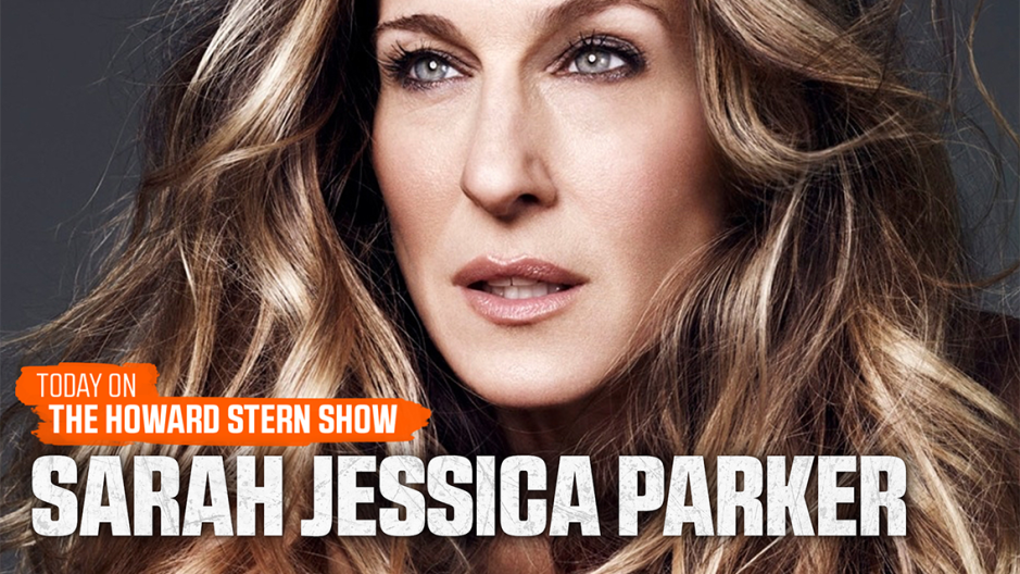 Image of Sarah Jessica Parker for The Howard Stern Show.