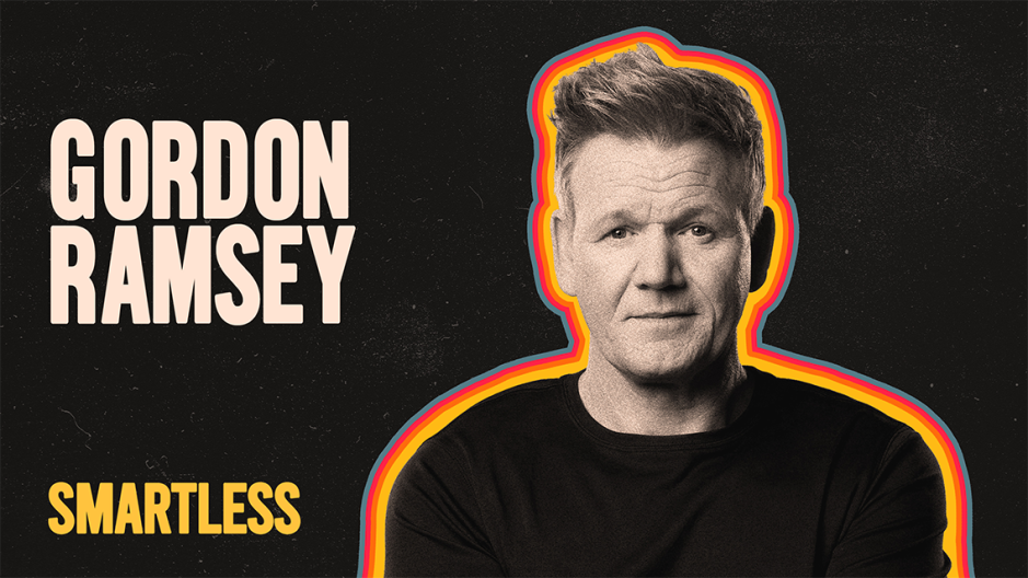 Image of Gordon Ramsay for on an episode of SmartLess.