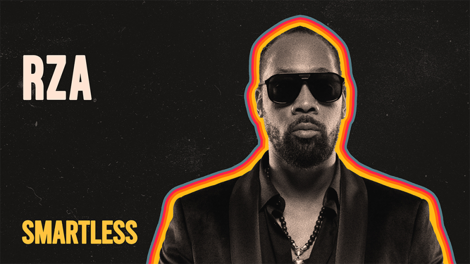 Image of Wu-Tang Clan's RZA for on an episode of SmartLess.