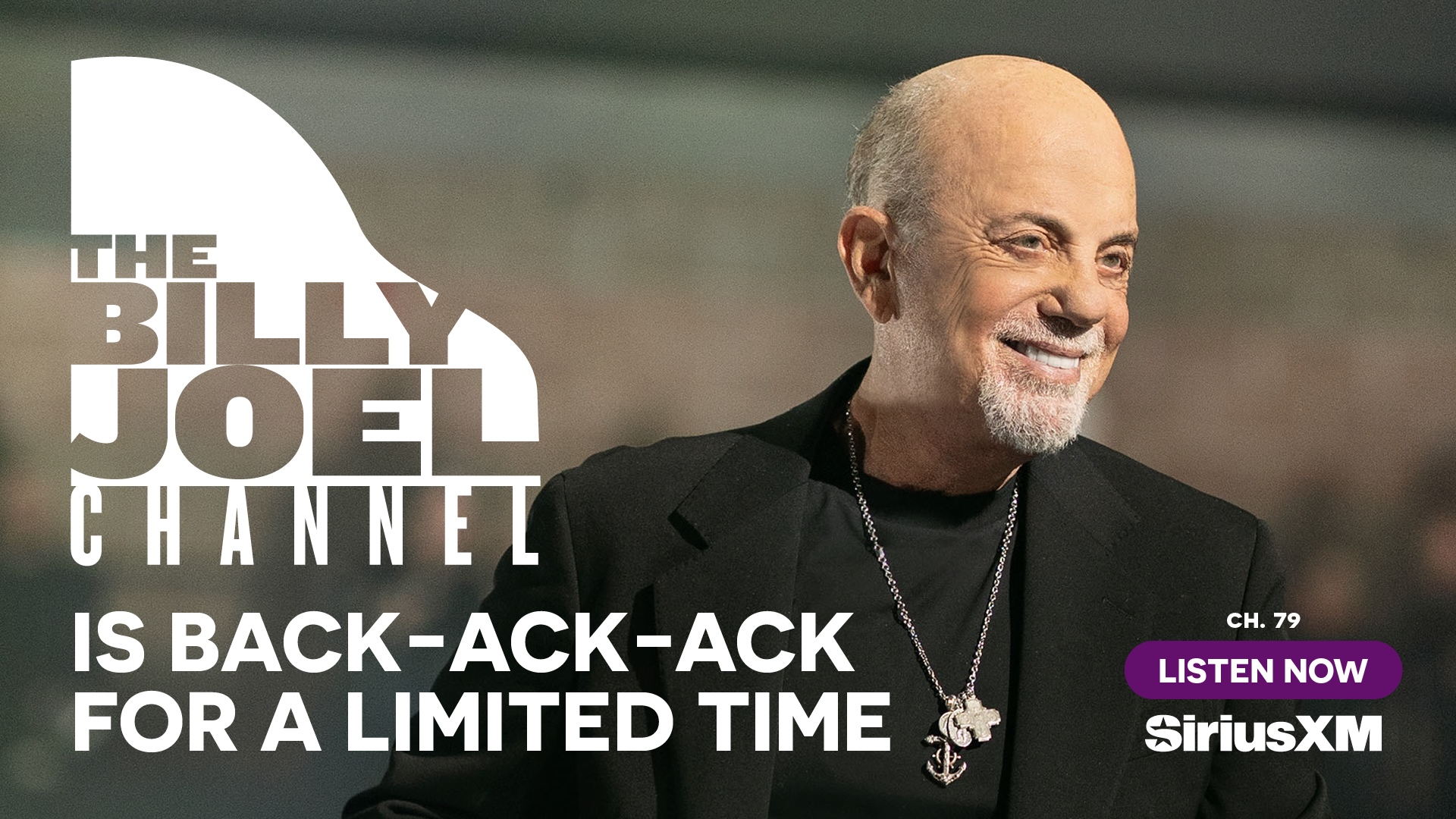 The Billy Joel Channel Returns for the Month of July