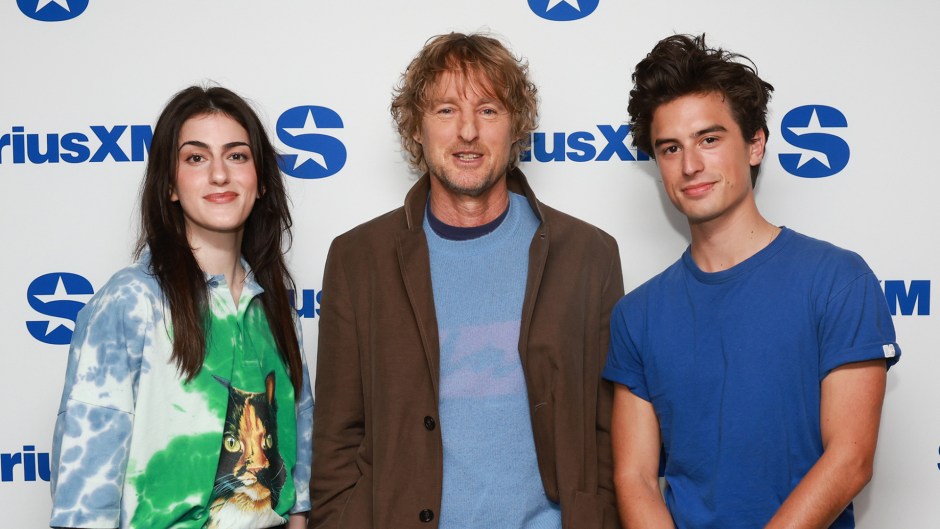 Lilli Kay, Owen Wilson, and Peter Dager from Apple TV's 