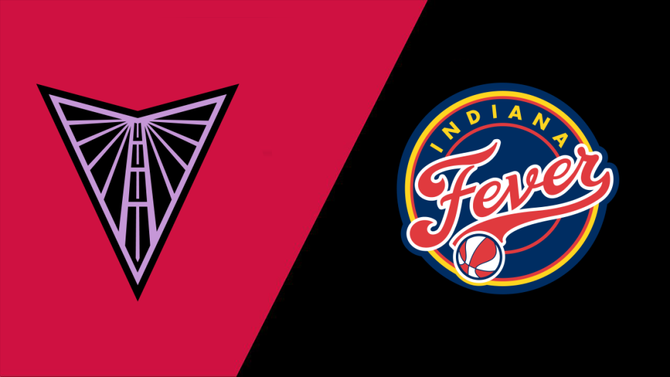 Image for the Valkyries vs. Fever game featuring Caitlin Clark, airing on SiriusXM NBA Radio.