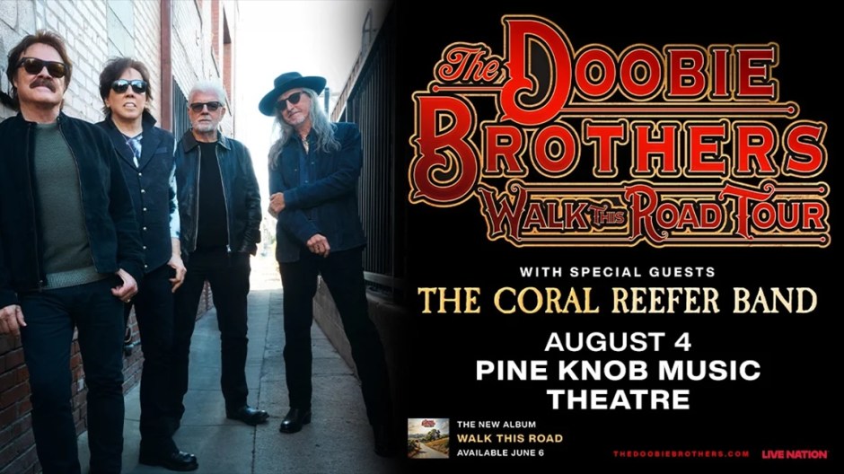 Image for The Doobie Brothers with the Coral Reefer Band concert, airing on SiriusXM's Radio Margaritaville.