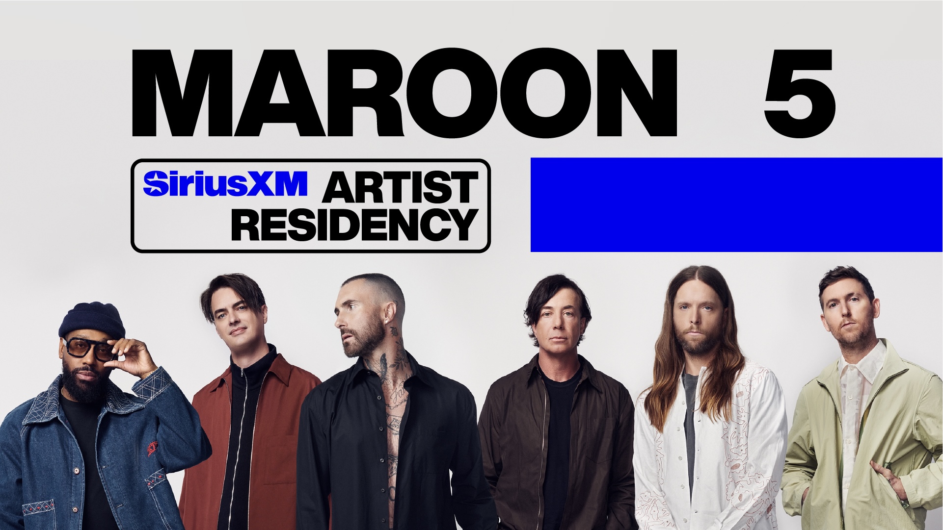 SiriusXM Artist Residency with Maroon 5: Live Performances, Interviews, and Takeovers