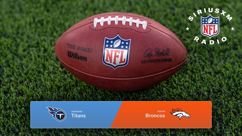 Image for the Buccaneers-Falcons NFL matchup airing on SiriusXM.