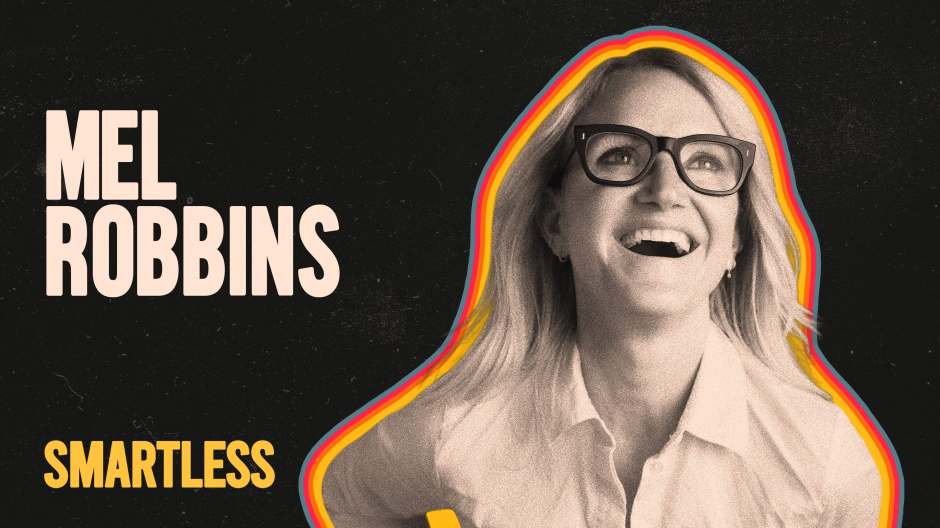 Image of Mel Robbins on SiriusXM's SmartLess.