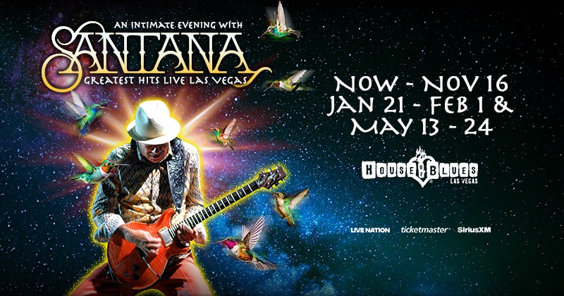 SiriusXM Presale: Santana Las Vegas 2026