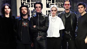 Photo of Yungblud on The Howard Stern Show.