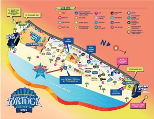 The Tortuga map.