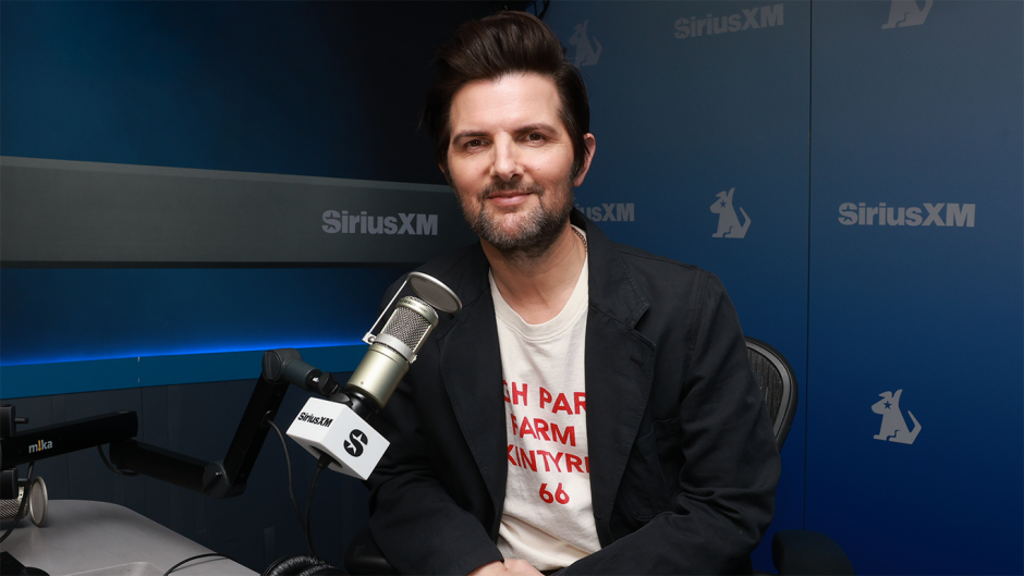 Photo of Adam Scott at SiriusXM.