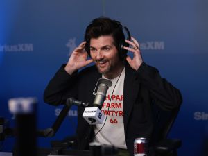 Photo of Adam Scott at SiriusXM.