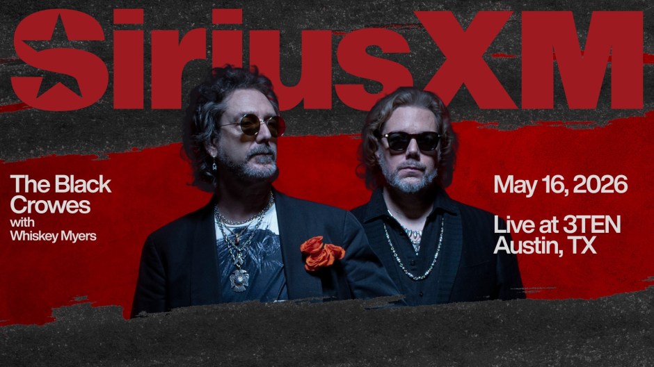 The Black Crowes Headline Intimate Concert for SiriusXM in Austin Alongside Whiskey Myers