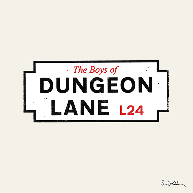 Album art for Paul McCartney's The Boys Of Dungeon Lane.